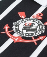 Camisa Polo Retrô Corinthians Réplica 1990 Masculina