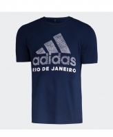 Camiseta Adidas Cidade Rio de Janeiro Masculina