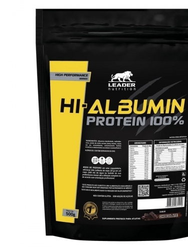 Hi-Albumin Protein 100% (500g) - Leader Nutrition