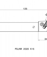 SUPORTE PARA TORNEAMENTO EXTERNO 20X20 - PDJNR 2020 K15 - DNMG 15