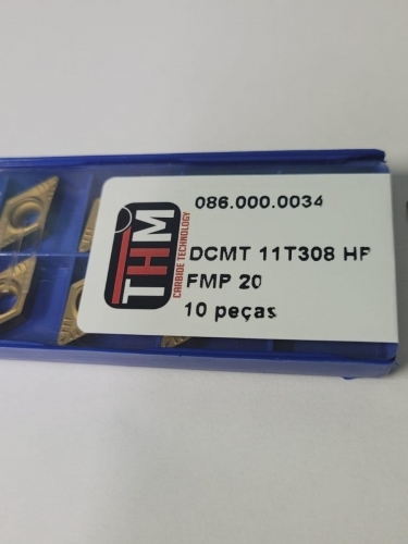 Inserto Pastilha DCMT 11T308 - THM