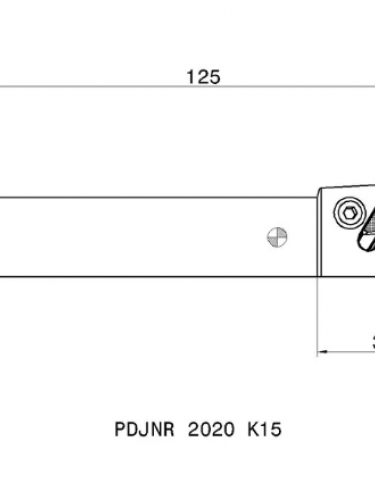 SUPORTE PARA TORNEAMENTO EXTERNO 20X20 - PDJNR 2020 K15 - DNMG 15