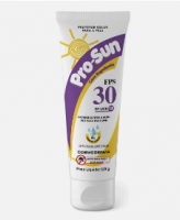 PROTETOR SOLAR PRO SUN FATOR 30 FPS COM REPELENTE UVA/UVB COSMODERMA (120GR)