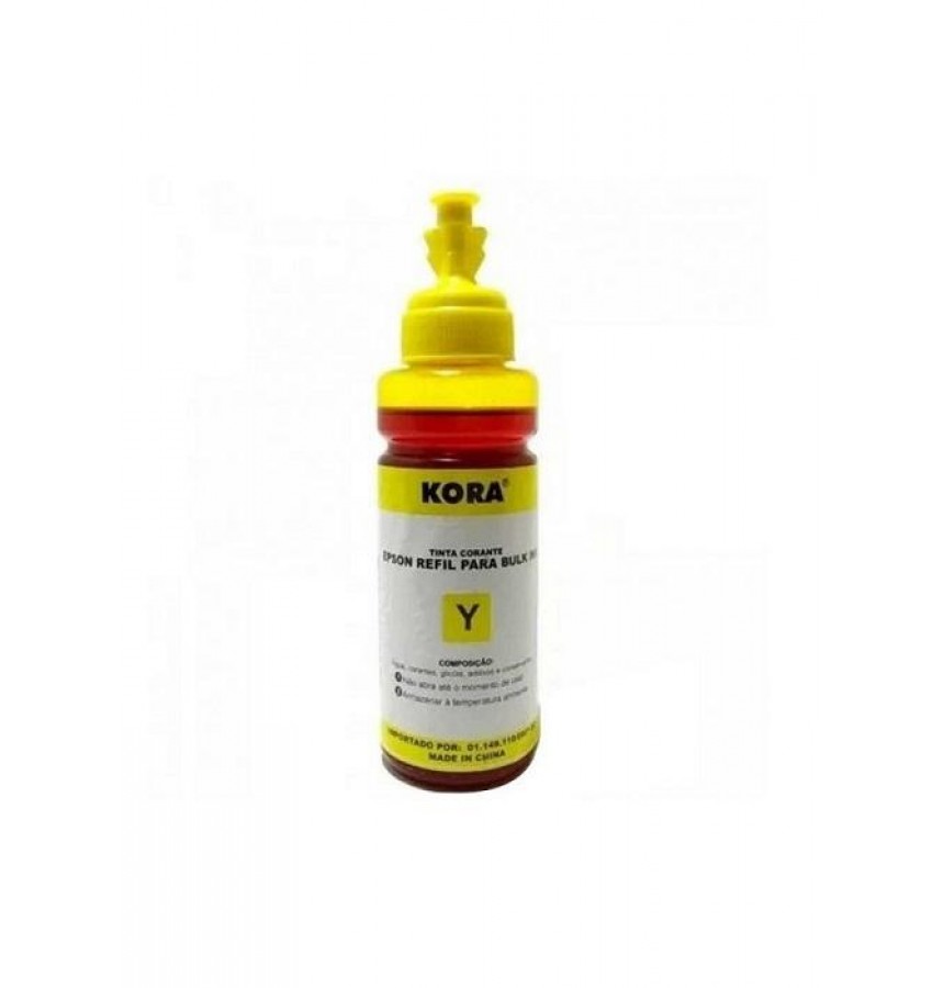 Tinta Recarga Universal Epson - Yellow - 100 ML